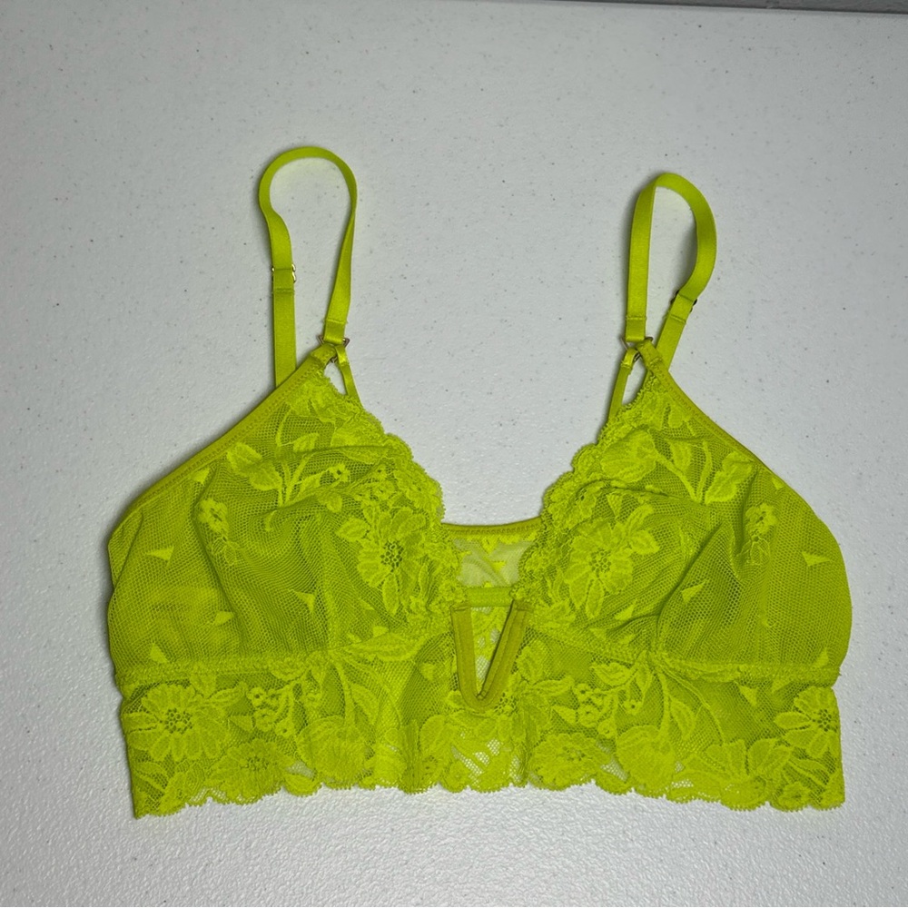 Aerie Neon Lace Bralette